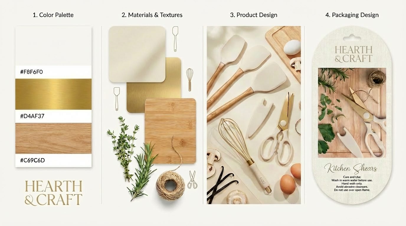 Kitchen tools packaging design